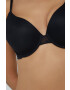 DKNY Sutien culoarea negru material neted - Pled.ro