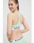 DKNY sutien culoarea verde neted - Pled.ro