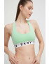 DKNY sutien culoarea verde neted - Pled.ro