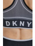 DKNY sutien sport culoarea gri modelator - Pled.ro