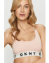 DKNY sutien culoarea roz neted - Pled.ro