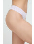 DKNY tanga culoarea violet - Pled.ro