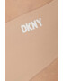 DKNY tanga 3-pack culoarea negru - Pled.ro