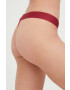 DKNY tanga culoarea bordo - Pled.ro