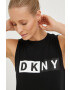 DKNY top femei culoarea negru - Pled.ro