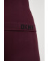 DKNY top femei culoarea bordo - Pled.ro