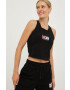 DKNY top femei culoarea negru - Pled.ro