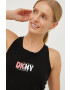 DKNY top femei culoarea negru - Pled.ro