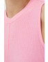 DKNY top femei culoarea roz - Pled.ro