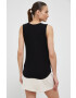 DKNY top femei culoarea negru - Pled.ro