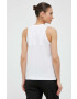 DKNY top din bumbac culoarea alb - Pled.ro