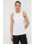 DKNY top din bumbac culoarea alb - Pled.ro