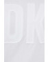 DKNY top din bumbac culoarea alb - Pled.ro