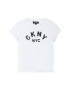 DKNY Tricou copii culoarea alb - Pled.ro