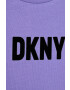 DKNY tricou copii culoarea violet - Pled.ro