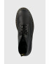 Dr. Martens bocanci de piele 101 Ub Bex femei culoarea negru cu platforma - Pled.ro