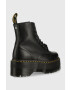 Dr. Martens bocanci de piele femei culoarea negru cu platforma DM26925001.1460.Pascal-Black.Pisa - Pled.ro