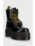 Dr. Martens bocanci Vegan Jadon Max femei culoarea negru cu platforma DM27292001-Black - Pled.ro