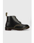 Dr. Martens cizme de piele 101 Arc femei culoarea negru cu toc plat - Pled.ro