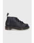 Dr. Martens Cizme de piele femei culoarea negru cu toc plat 26256001-Black.Smoo - Pled.ro