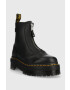 Dr. Martens cizme de piele Jetta femei culoarea negru cu platforma DM27656001-Black - Pled.ro