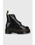 Dr. Martens cizme de piele Sinclair femei culoarea negru cu platforma - Pled.ro