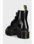 Dr. Martens cizme de piele Sinclair femei culoarea negru cu platforma - Pled.ro