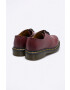 Dr. Martens pantofi de piele femei culoarea bordo cu toc plat 11838600.D-Cherry.Red - Pled.ro