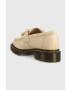 Dr. Martens mocasini de piele Adrian femei culoarea bej cu toc plat DM22760292 DM22760292-Parchment - Pled.ro