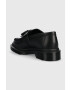 Dr. Martens mocasini de piele Adrian Mono femei culoarea negru cu toc plat DM30637001 - Pled.ro