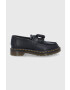 Dr. Martens mocasini de piele Adrian YS culoarea verde - Pled.ro