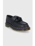 Dr. Martens mocasini de piele Adrian YS culoarea verde - Pled.ro