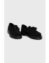 Dr. Martens mocasini din piele intoarsa culoarea negru - Pled.ro