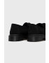 Dr. Martens mocasini din piele intoarsa culoarea negru - Pled.ro