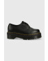 Dr. Martens pantof femei culoarea negru cu platforma - Pled.ro