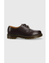 Dr. Martens pantofi de piele culoarea bordo - Pled.ro