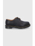 Dr. Martens pantofi de piele 1461 culoarea verde - Pled.ro