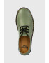 Dr. Martens pantofi de piele 1461 culoarea verde - Pled.ro