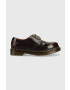 Dr. Martens pantofi de piele 1461 Arcadia X The Clash femei culoarea bordo cu platforma DM28001600-Burgundy - Pled.ro