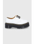 Dr. Martens Pantofi de piele culoarea alb - Pled.ro