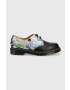 Dr. Martens pantofi de piele The National Gallery 1461 Bathers Shoes culoarea negru - Pled.ro