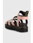 Dr. Martens sandale de piele Blaire femei culoarea roz cu platforma DM30706329 DM30706329-Peach.Bei - Pled.ro