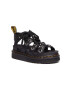 Dr. Martens sandale de piele Blaire HDW femei culoarea negru cu platforma DM30701001 - Pled.ro