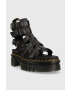 Dr. Martens sandale de piele Ricki Gladiator femei culoarea negru cu platforma DM27402001.Ricki.Gladi-Blck.Nap.L - Pled.ro