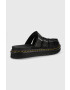 Dr. Martens șlapi de piele barbati culoarea negru DM27398001.Tate-Black.Bran - Pled.ro