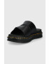 Dr. Martens slapi de piele barbati culoarea negru - Pled.ro