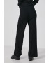 Drykorn Pantaloni Allow femei culoarea negru lat high waist - Pled.ro