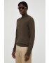 Drykorn pulover de lana barbati culoarea maro light cu turtleneck - Pled.ro