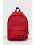 Eastpak Rucsac culoarea rosu mic material neted - Pled.ro