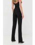 Elisabetta Franchi pantaloni femei culoarea negru drept high waist - Pled.ro